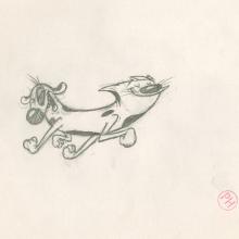 CatDog Rough Production Drawing - ID: julycatdog19252 Nickelodeon