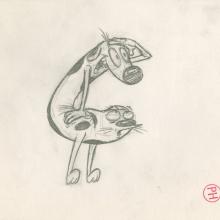 CatDog Rough Production Drawing - ID: julycatdog19254 Nickelodeon