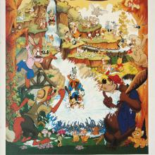 Splash Mountain Poster - ID: julydisneyland19122 Disneyana
