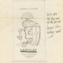 Camelot Parody Gag Drawing - ID: julydrawing19343 Walt Disney