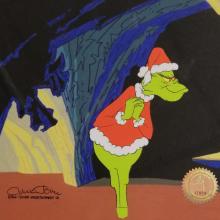 How the Grinch Stole Christmas Production Cel - ID: julygrinch19908 Chuck Jones