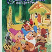 Snow White and the Seven Dwarfs 50th Anniversary Movie Poster - ID: julysnowwhite19102 Walt Disney