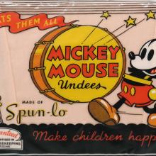 Mickey Mouse Spun Lo Underwear - ID: octdisneyana19339 Disneyana