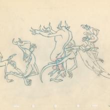 Fantasia Demons Production Drawing - ID: octfantasia19045 Walt Disney