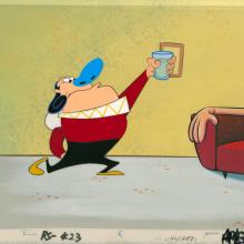 Ren and Stimpy Production Cel and Background - ID: octrenstimpy19396 Nickelodeon