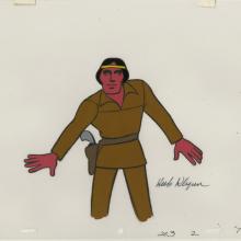 The Lone Ranger Production Cel - ID: OS376Lone03 Format