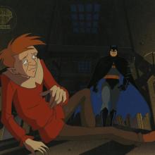 Batman the Animated Series Production Cel - ID: aprbatmanRCS8475 Warner Bros.