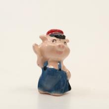 1956 Practical Pig Figurine - ID: aprdisneyana17013 Walt Disney