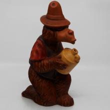 Disneyland Country Bear Jamboree Ted Ceramic Figurine - ID: aprdisneyland20235 Disneyana