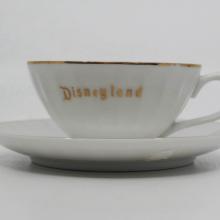1960s/1970s Disneyland Teacup and Saucer - ID: aprdisneyland20303 Disneyana