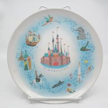 Disneyland Souvenir Melmac Plate - ID: aprdisneyland20389 Disneyana