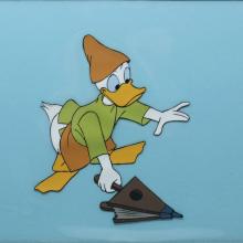 Steel and America Donald Duck Production Cel - ID: aprdonald20205 Walt Disney