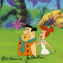The Jetsons Meet the Flintstones Cel - ID: aprhannaJF0255 Hanna Barbera