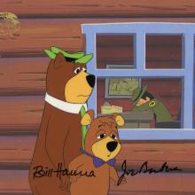 Yogi the Easter Bear Production Cel - ID: aprhannaYB0141-03 Hanna Barbera