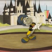 Jiminy Cricket Production Cel - ID: aprjiminy20202 Walt Disney