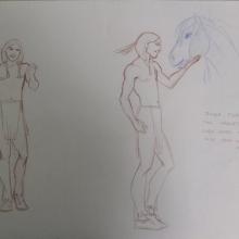 Spirit Model Drawing - ID: aprmis07 DreamWorks