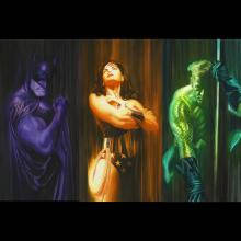 Shadows Set of 5 Signed Giclee on Paper Prints Print - ID: aprrossAR005XCSET Alex Ross
