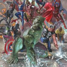 Marvel Legacy Signed Giclee on Canvas Print - ID: aprrossAR0084C Alex Ross