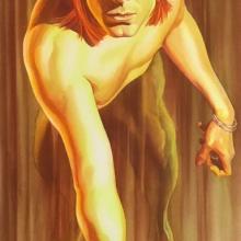 Bowie Signed Giclee on Paper Print - ID: aprrossAR0207P Alex Ross