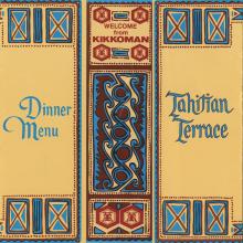 Tahitian Terrace Dinner Menu - ID: augdismenu20046 Disneyana