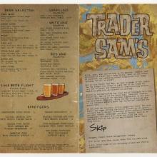 Trader Sam's Drink Menu - ID: augdismenu20321 Disneyana