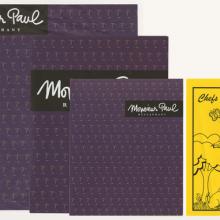 Collection of Monsieur Paul Restaurant Menus - ID: augdismenu20423 Disneyana