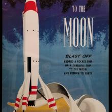Disney Gallery Rocket to the Moon Attraction Poster - ID: augposter20018 Disneyana