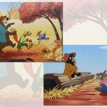 Pair of Song of the South Limited Edition Hand-Painted Cel - ID: augsouth20455 Walt Disney