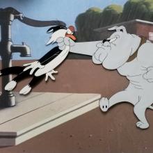 Fowl Weather Production Cel - ID: augsylvester20252 Warner Bros.