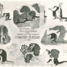 Fantasia Photostat Model Sheet - ID: janmodel20012 Walt Disney
