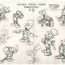 Pinocchio Photostat Model Sheet - ID: janmodel20019 Walt Disney