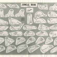 Jungle Book Photostat Model Sheet - ID: janmodel20052 Walt Disney