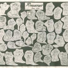 Aristocats Photostat Model Sheet - ID: janmodel20097 Walt Disney
