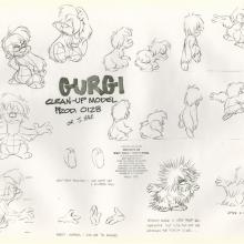 Black Cauldron Photostat Model Sheet - ID: janmodel20137 Walt Disney