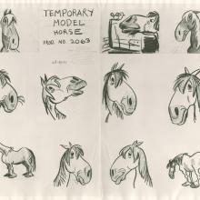 Cinderella Photostat Model Sheet - ID: janmodel20160 Walt Disney