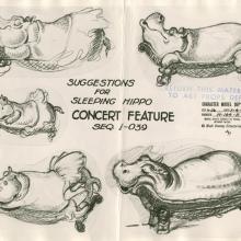 Fantasia Photostat Model Sheet - ID: janmodel20163 Walt Disney