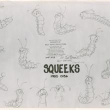 Fox and the Hound Photostat Model Sheet - ID: janmodel20174 Walt Disney
