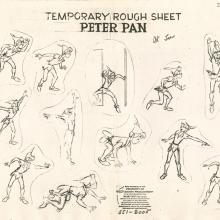Peter Pan Photostat Model Sheet - ID: janmodel20205 Walt Disney