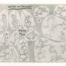 Robin Hood Photostat Model Sheet - ID: janmodel20312 Walt Disney