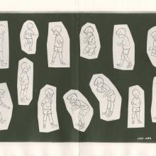 Winnie the Pooh Photostat Model Sheet - ID: janmodel20366 Walt Disney