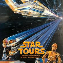 Star Tours Poster - ID: julydisneyana20385 Disneyana
