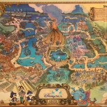 Tokyo DisneySea Map - ID: julydisneyland20317 Disneyana