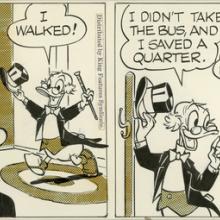 Donald Duck Comic Strip - ID: julydonald20286 Walt Disney