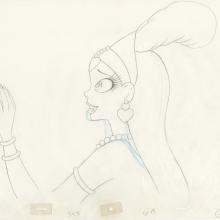 The Thief and the Cobbler Production Drawing - ID: julythief20145 Richard Williams