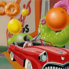 Froot Loops Production Cel - ID: juncommercial20145 Commercial