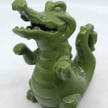 Peter Pan Tick Tock Ceramic Figurine - ID: jundisneyana20226 Disneyana