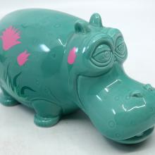 It's a Small World Ceramic Hippopotamus - ID: jundisneyana20251 Disneyana