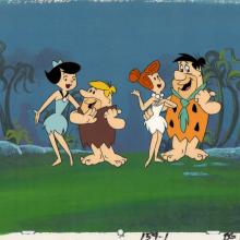 Flinstones Studio Publicity Cel - ID: junflintstones20163 Hanna Barbera
