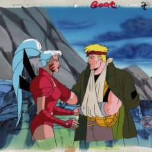 Wild C.A.T.s Production Cel and Background - ID: junwildcats20134 Nelvana