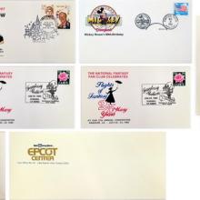 Set of Disneyland Envelopes with Stamps - ID: mardisneyland20038 Disneyana